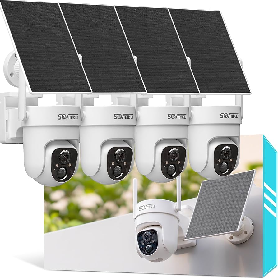 Amazon.com : Vicohome 4CQ4 2K AI Solar Security Camera Wireless