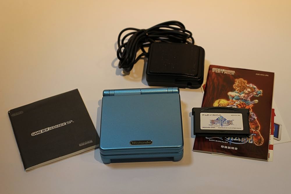 Amazon | 新約 聖剣伝説 + ゲームボーイアドバンスSP マナ・ブルー