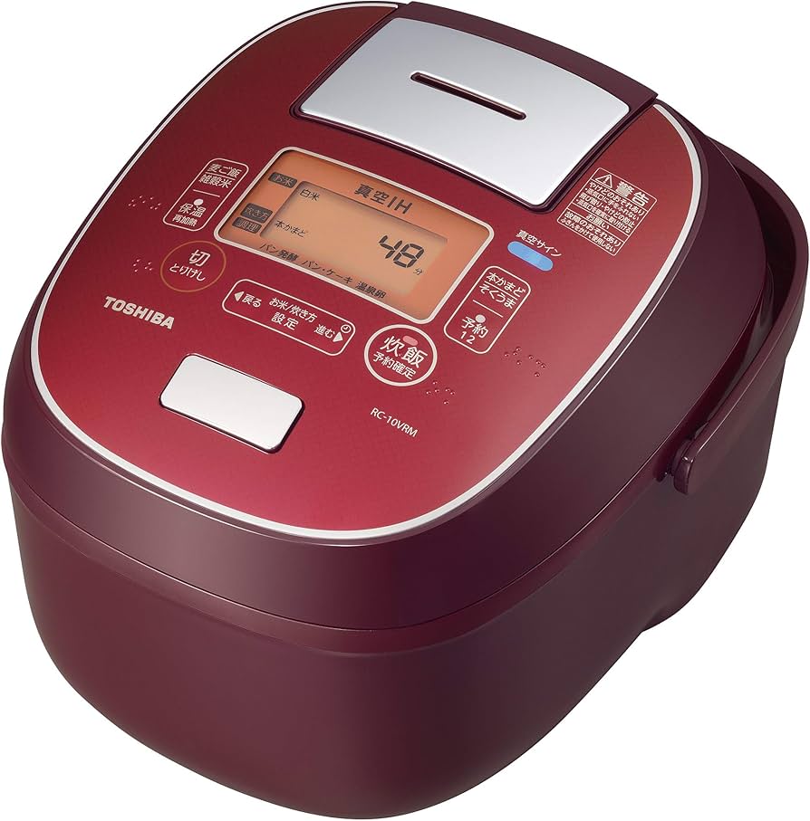 Amazon | 東芝 真空IHジャー炊飯器（5.5合炊き）5㎜厚さ鍛造かまど銅釜