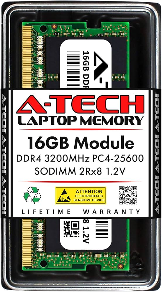 Amazon.co.jp: A-Tech 16GB RAM 交換用 Micron MTA16ATF2G64HZ-3G2E1