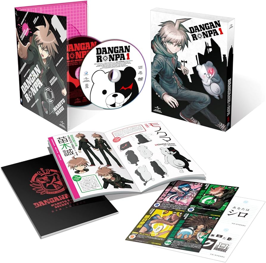 Amazon.co.jp: ダンガンロンパ The Animation 第1巻 (初回生産限定版