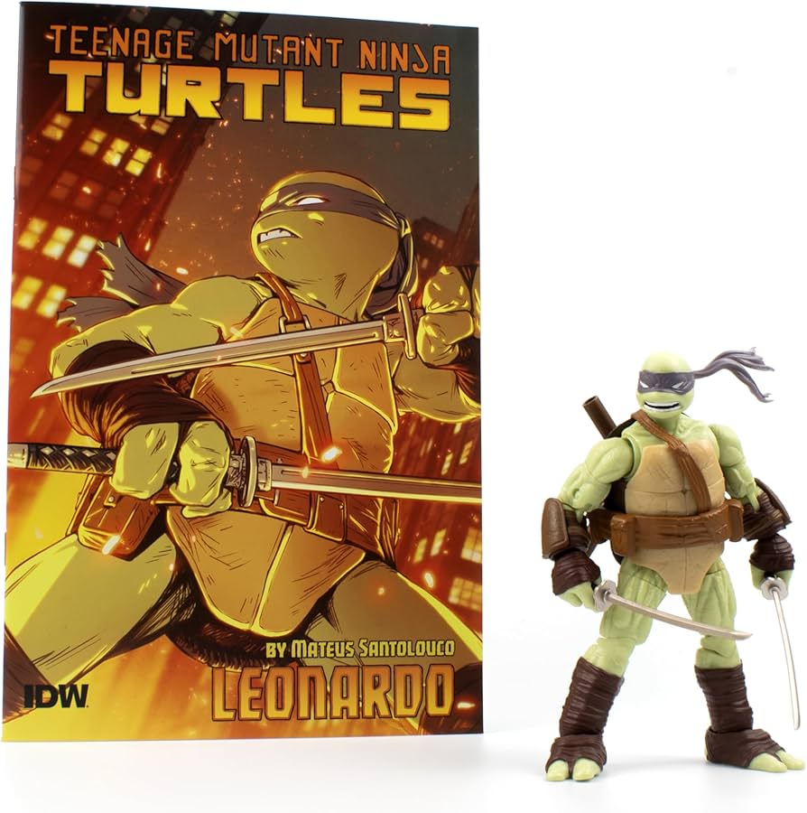 Teenage Mutant Ninja Turtles BST AXN v2 IDW Inspired Leonardo 5