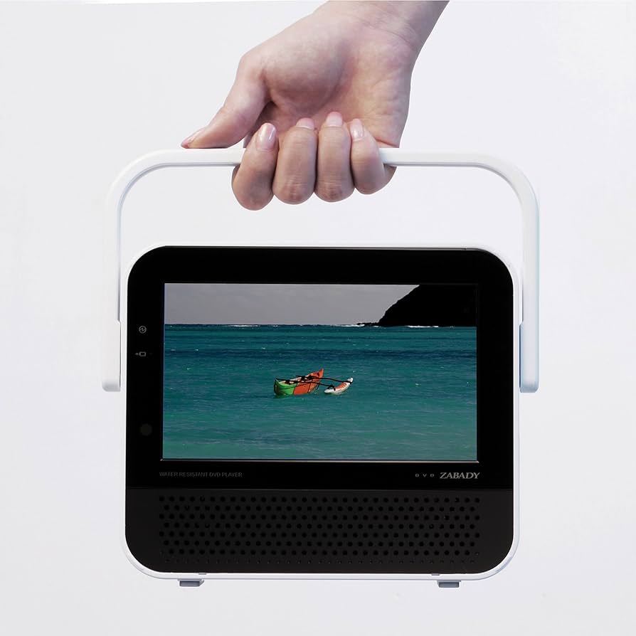 Amazon.co.jp: TWINBIRD ZABADY ポータブルDVDプレーヤー ブラック VD