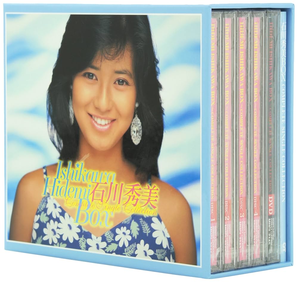 Amazon.co.jp: 石川秀美BOX COMPLETE SINGLE COLLECTION(DVD付