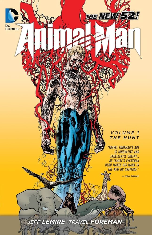 Amazon.com: Animal Man Vol. 1: The Hunt (The New 52