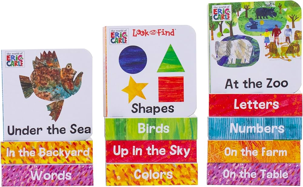 Amazon | World of Eric Carle, My First Library Board Book Block 12