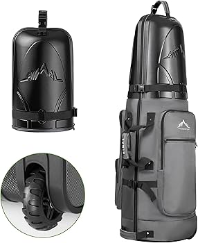 Amazon | UNIHIMAL ゴルフトラベルバッグ ハードケーストップ付き