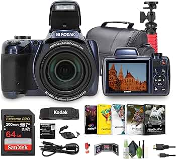 Amazon.com : KODAK PIXPRO AZ528 Astro Zoom BSI-CMOS Bridge