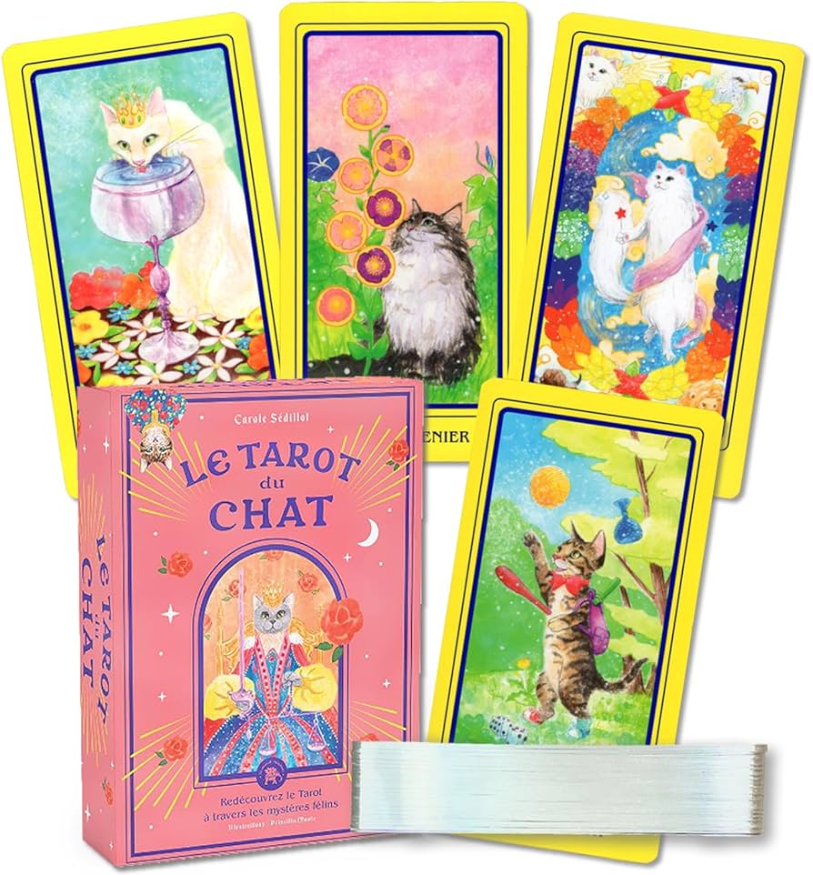 Amazon.co.jp: 【正規品】猫のタロット【タロットカードの意味が書かれ