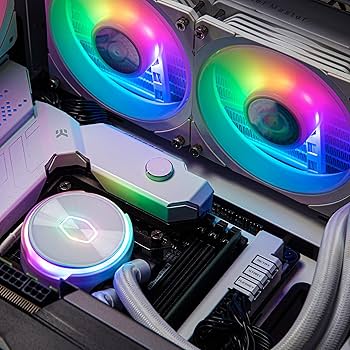 Amazon | Cooler Master MasterLiquid PL240 Flux White Edition