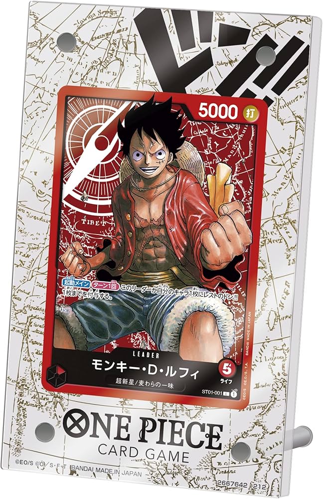 Amazon.com: BANDAI ONE Piece Card Game Official Acrylic Stand