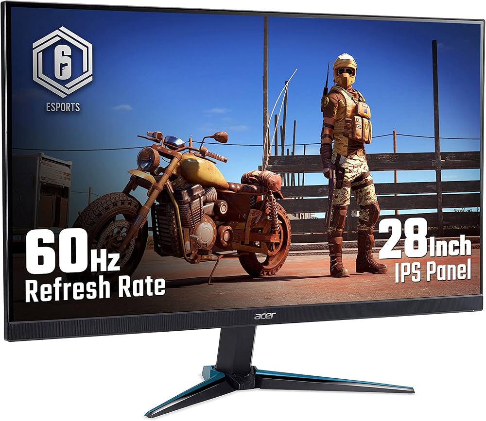 acer Nitro VG280Kbmiipx 4K Ultra HD Gaming Monitor (IPS Panel