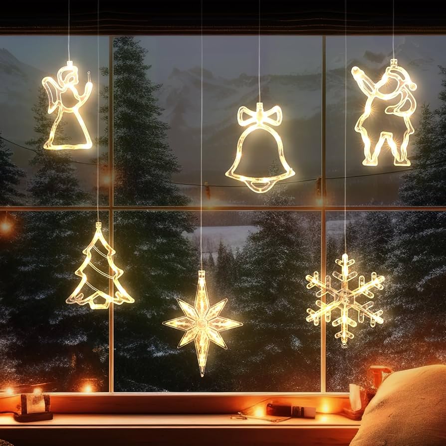 Amazon.co.jp: LIHAO クリスマス 電飾 イルミネーションライト led 6個