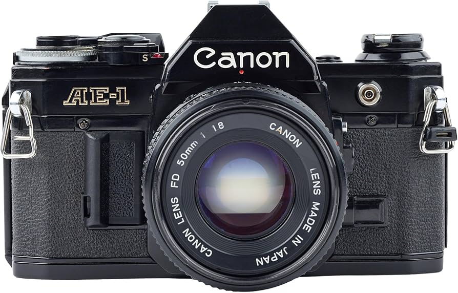 Amazon.com : Canon AE-1 35mm SLR Film Manual Focus Camera (Black