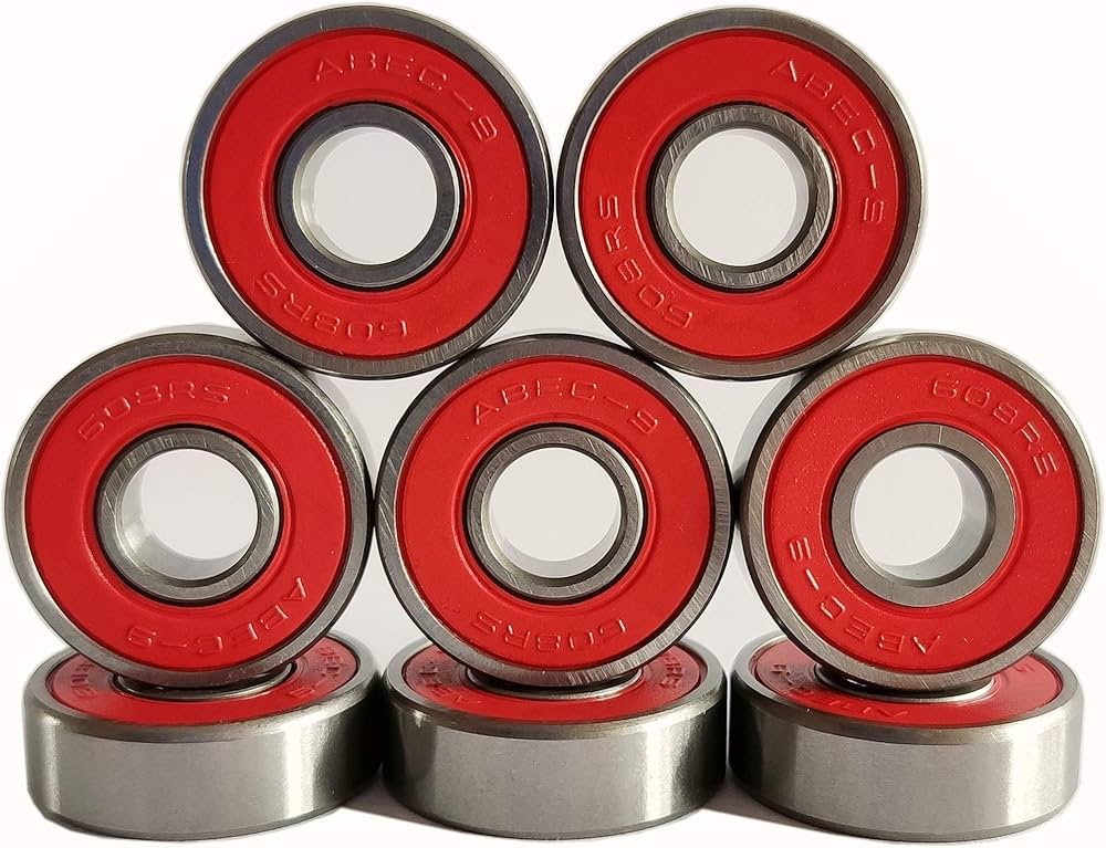 Amazon | MARUFANG スケボーベアリング スケートボードベアリング 608