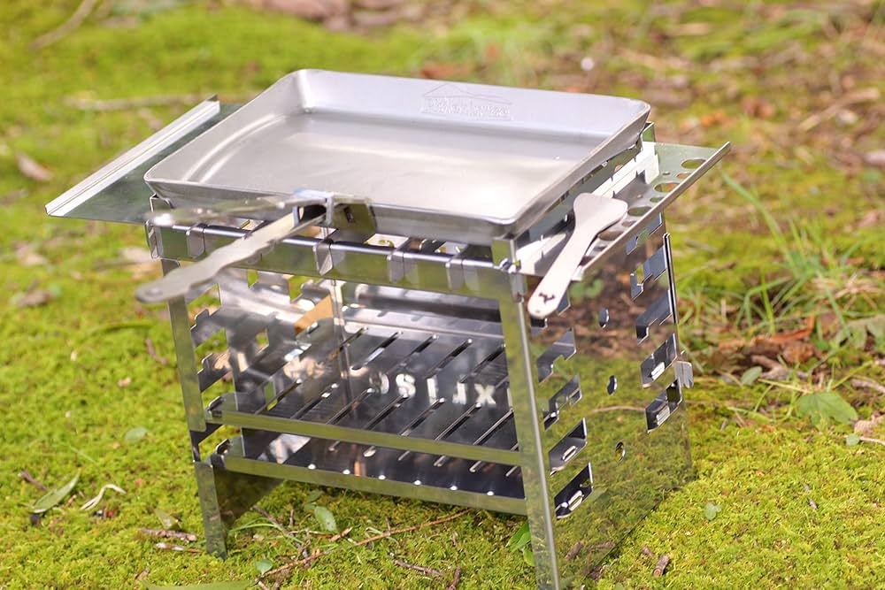 Amazon | [GGST02] ジビエグリル キャンプ 焚き火台 コンパクト