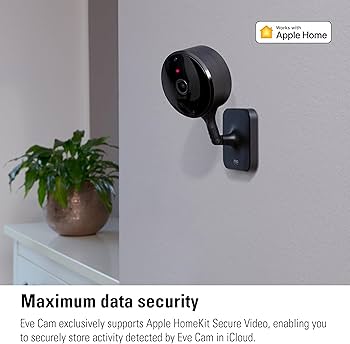 Eve Cam (Apple Home) - Smart Indoor Camera, 1080p Resolution, Wi