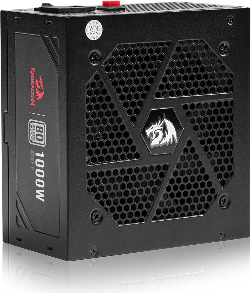 Amazon.com: Redragon PSU017 80+ Platinum 1000 Watt ATX 3.0 & PCIe