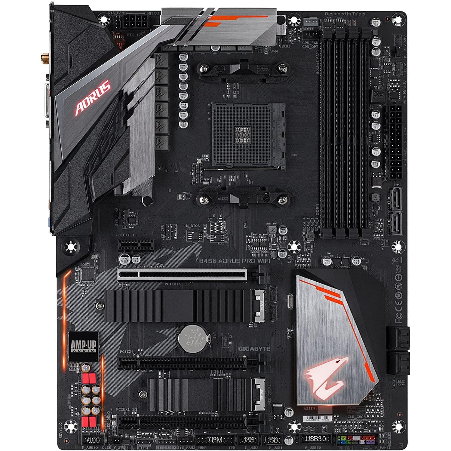 Amazon.co.jp: GIGABYTE B450 AORUS PRO WIFI ATX マザーボード [AMD