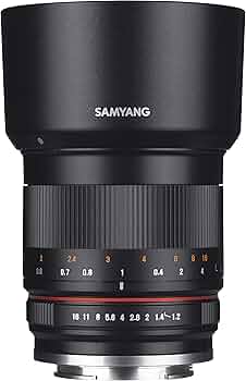 Amazon.co.jp: SAMYANG 単焦点レンズ 50mm F1.2 AS UMC CS ブラック