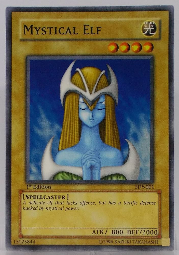 Amazon.co.jp: 遊戯王【アジア版】MYSTICAL ELF（ホーリー・エルフ