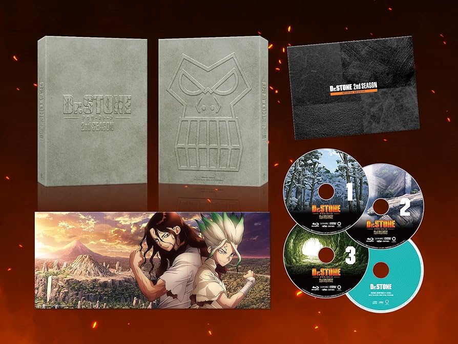 Amazon.co.jp: 『Dr.STONE』2nd SEASON Blu-ray BOX【初回生産限定版