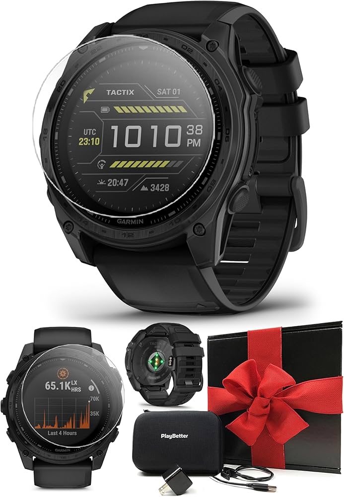 Amazon.com: Garmin tactix 8 Solar: AB Elite (51mm) Premium