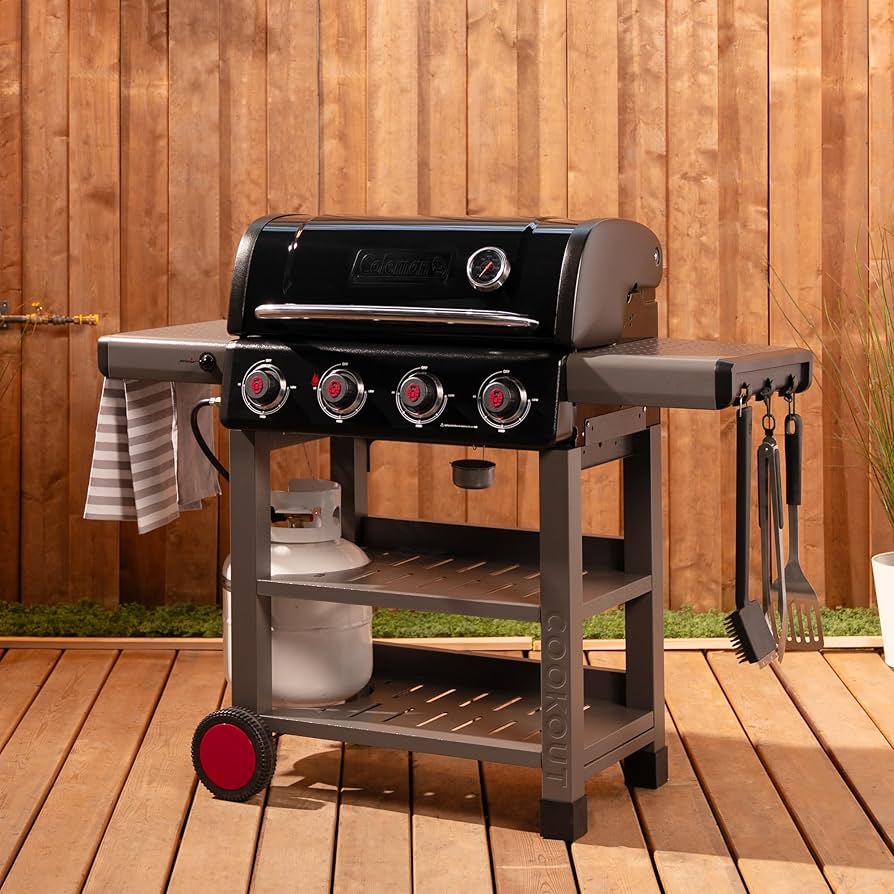 Amazon.com : Coleman Cookout 12-Piece BBQ Grill Tool Kit, Heat