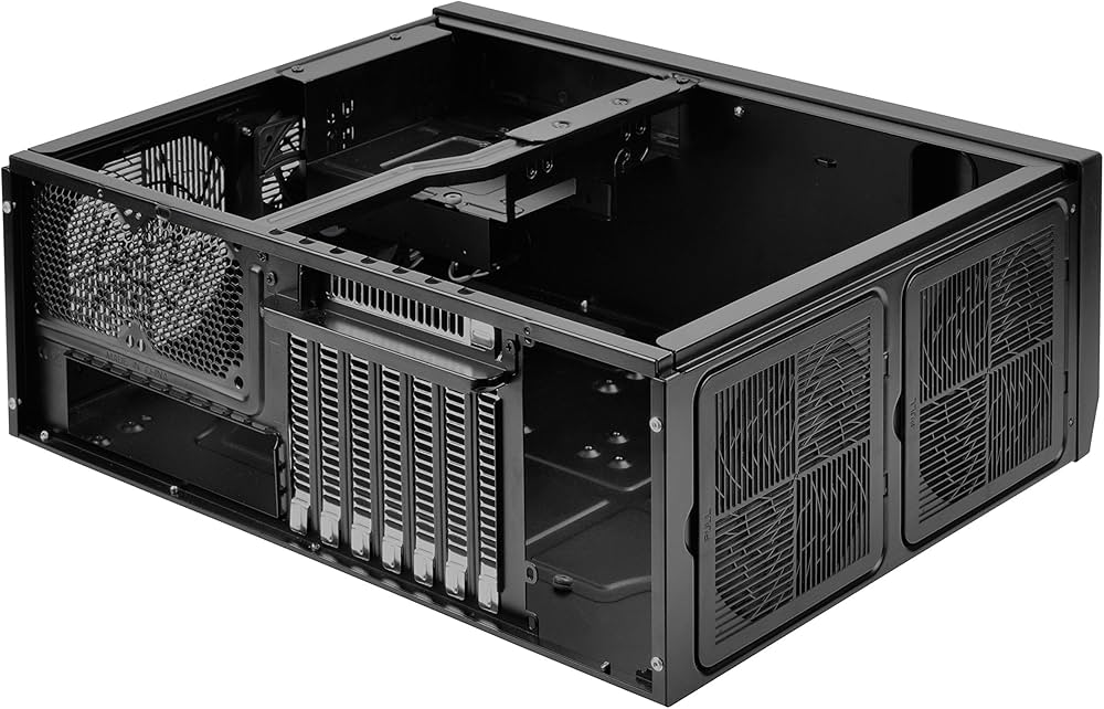 Amazon | SILVER STONE PCケース ATX, Micro-ATX SST-GD09B
