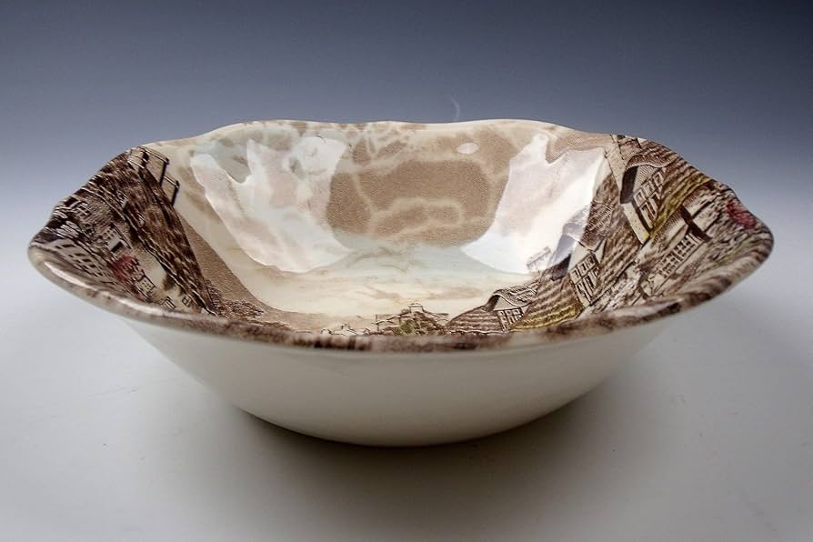 Amazon.com | Johnson Bros OLDE ENGLISH COUNTRYSIDE BROWN/MULTI