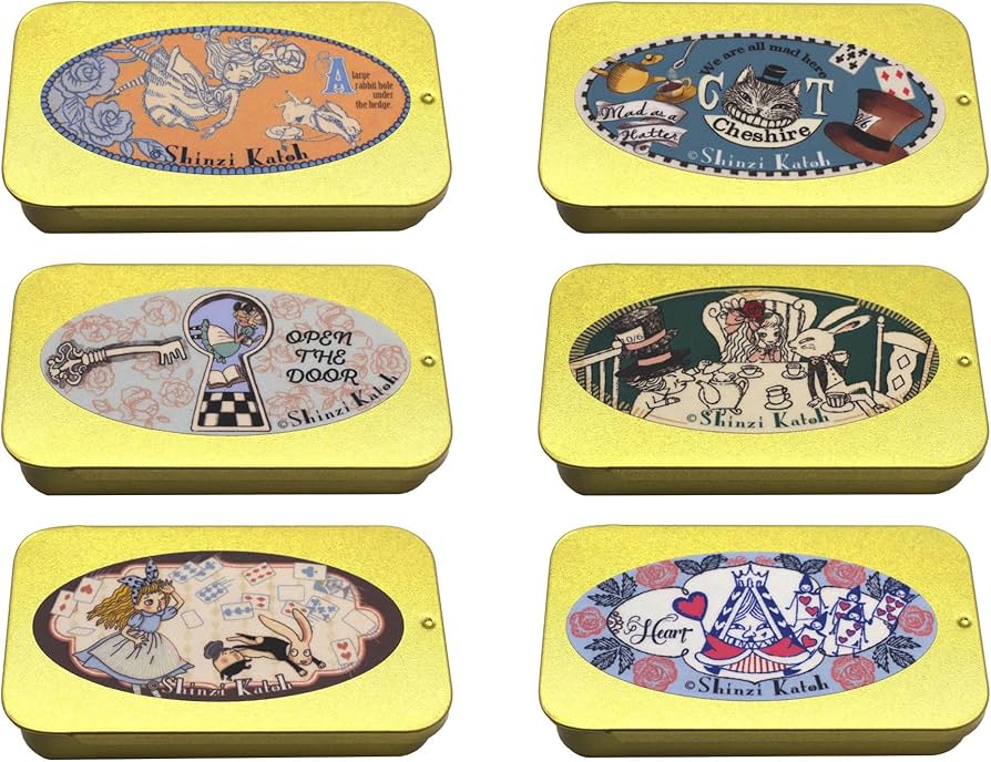 Amazon | シール堂 日本製 フレークシール 不思議なアリス OPEN THE