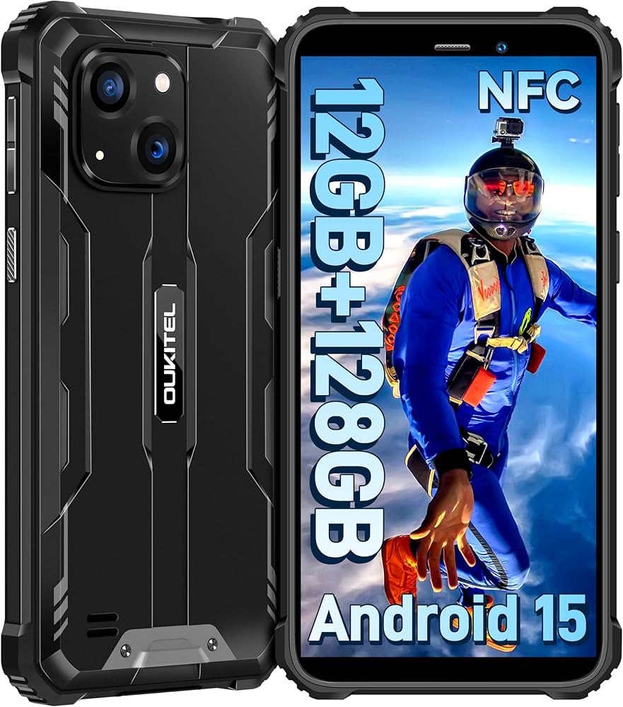 Amazon | OUKITEL WP32 simフリー スマホ 本体 12GB RAM 128GB ROM 1TB