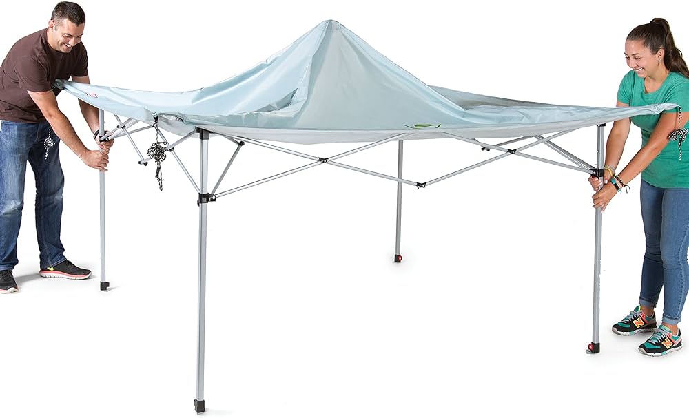Amazon | Coleman Light & Fast 10 x 10 インスタントサンシェルター