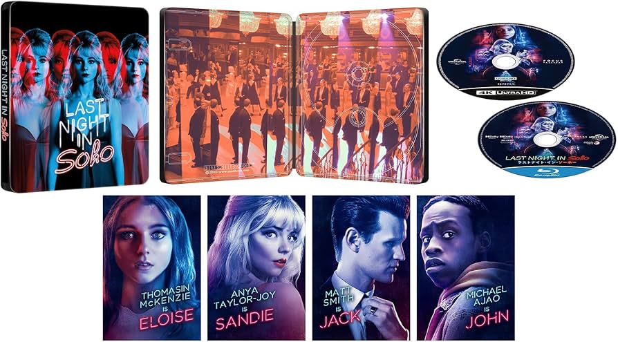 Amazon.co.jp: ラストナイト・イン・ソーホー 4K Ultra HD+ブルーレイ
