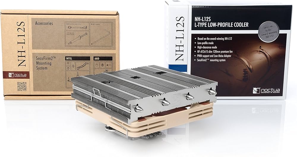 Amazon.co.jp: Noctua NH-L12S, プレミアムロープロファイルCPU 静音