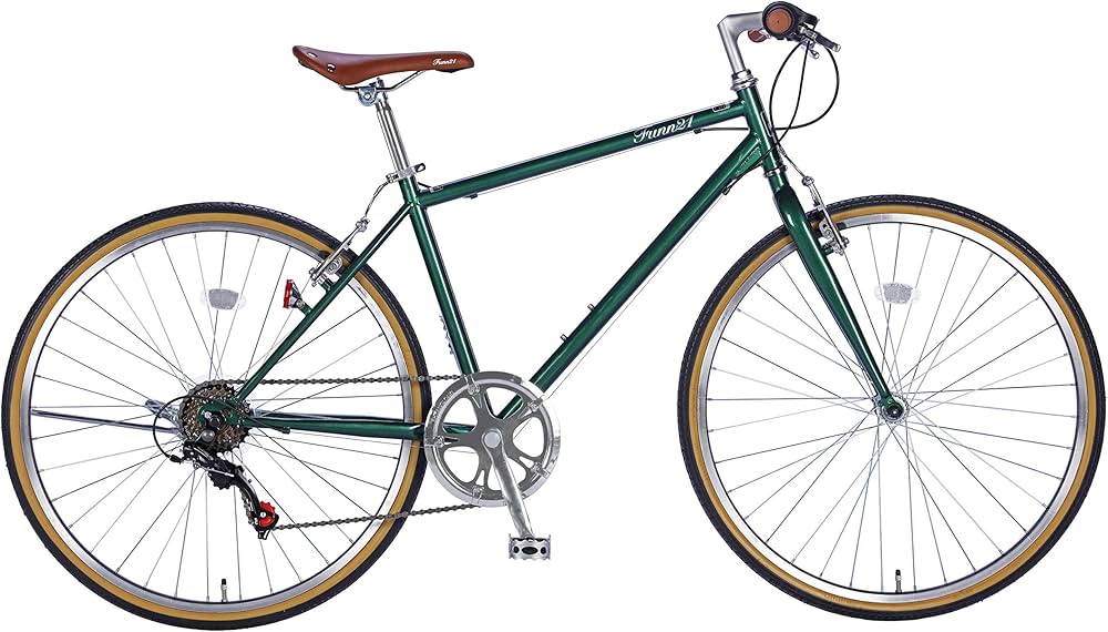 Amazon | FUNN21 クロスバイク (26インチ) 自転車 シティサイクル 本体