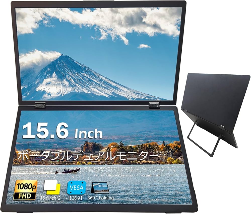 Amazon.co.jp: CNBANAN デュアル モバイルモニター トリプルポータブル