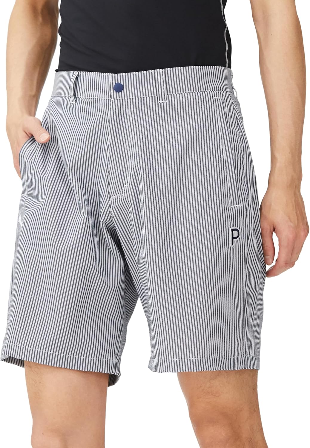 Amazon | [プーマ] ゴルフハーフパンツ GOLF ゴルフ P ストレッチシア