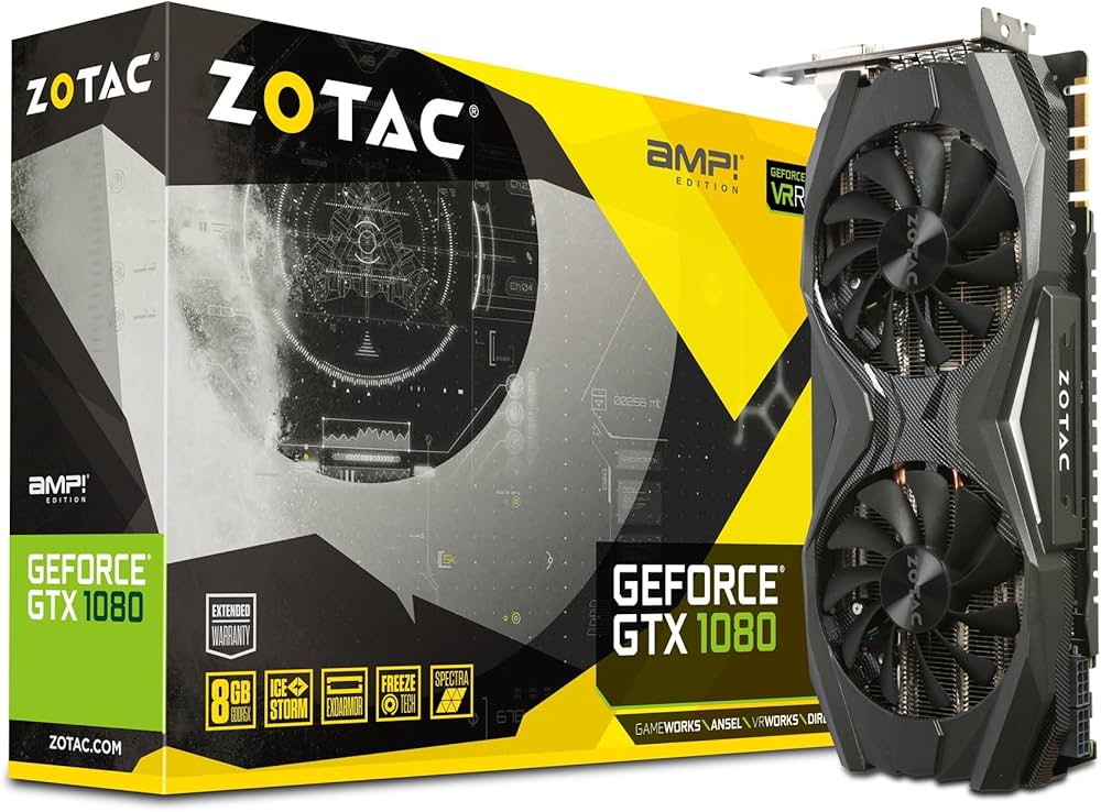 Amazon | ZOTAC Geforce GTX 1080 AMP EDITION グラフィックスボード