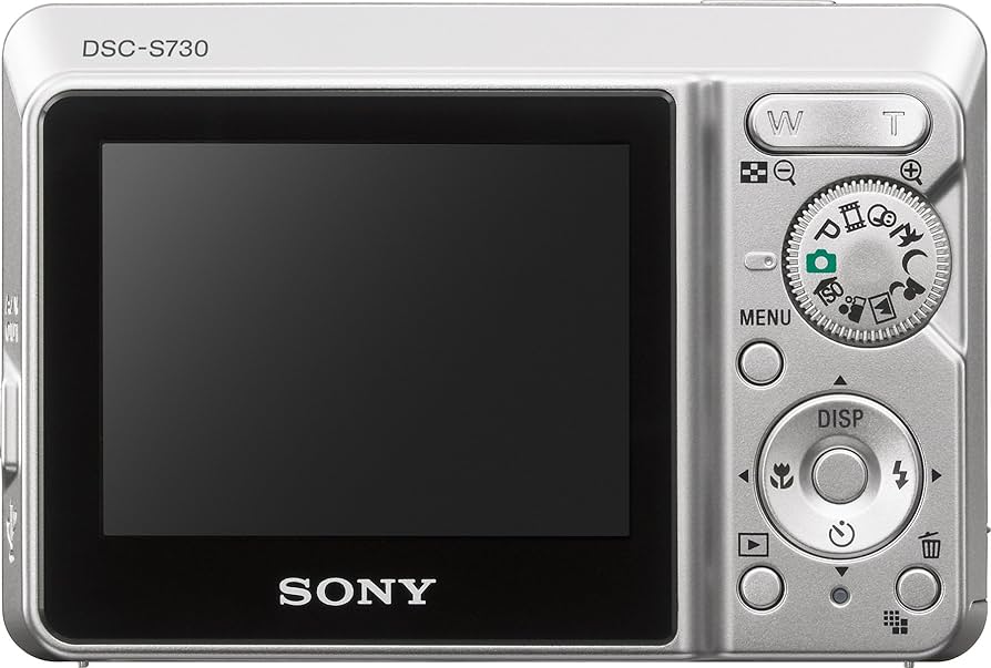 Amazon.com : Sony Cybershot DSCS730 7.2MP Digital Camera with 3x