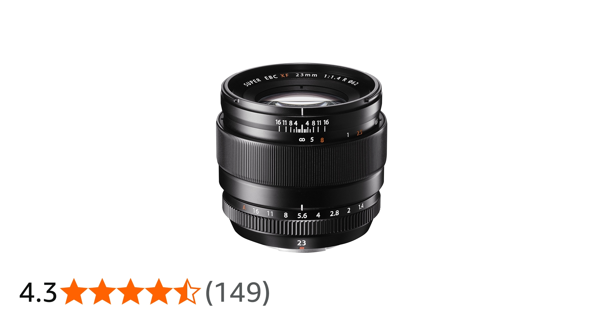 Amazon | 富士フイルム(FUJIFILM) 単焦点広角レンズ XF23mmF1.4R