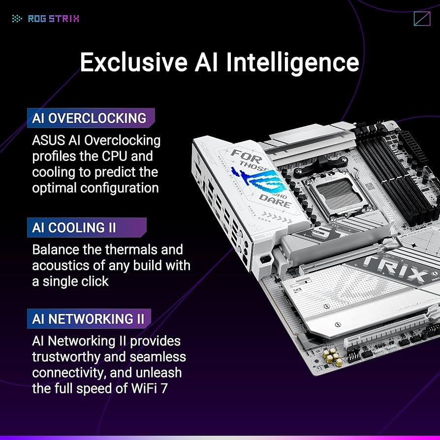 Amazon.com: ASUS ROG Strix X870-A Gaming WiFi AMD AM5 X870 ATX