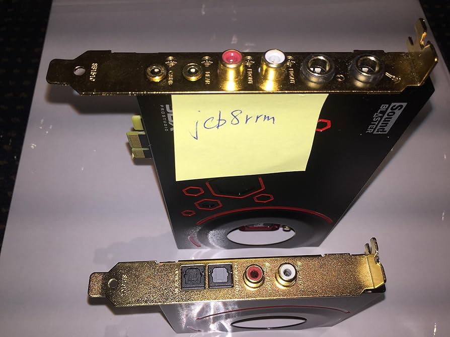 Sound Blaster Zxr Pcie (SB1510) : Amazon.ca: Electronics