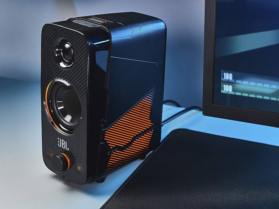 Amazon.co.jp: JBL QUANTUM DUO ゲーミングスピーカー/USB 3.5mm 接続