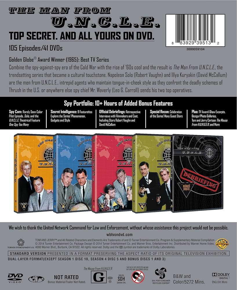 Amazon.com: The Man From U.N.C.L.E. - The Complete Series