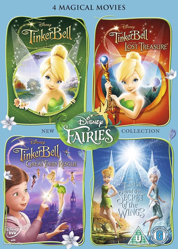 Amazon.com: Tinker Bell 4 Movie Box (Tinker Bell Movie/Lost Tr