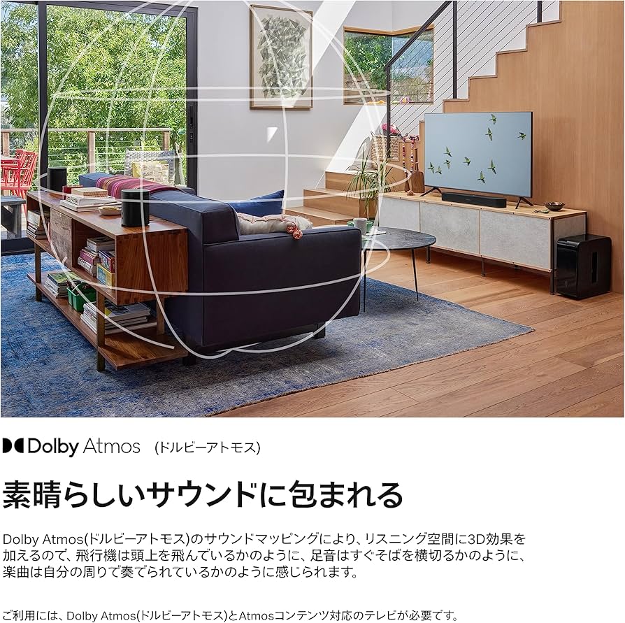 Amazon.co.jp: Sonos ソノス Beam ビーム Soundbar サウンドバー