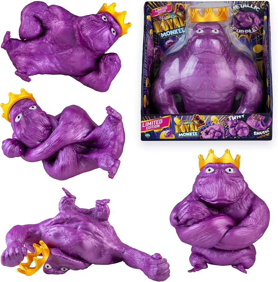 Amazon.com: ORB Royal Funkee Monkee Jumbo Squishy Monkey Toy