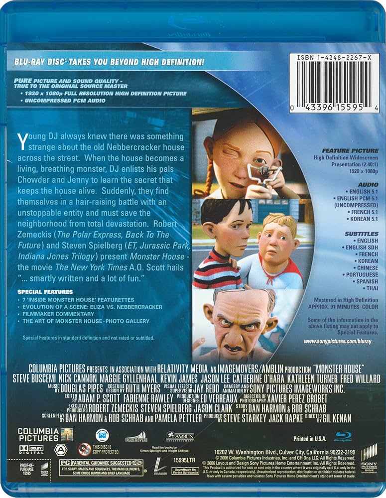 Amazon.com: Monster House : Gil Kenan, Steve Starkey, Jack Rapke