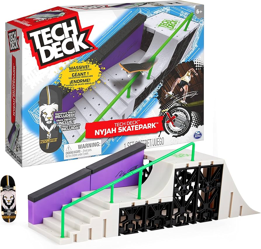 TECH DECK, Nyjah Skatepark X-Connect Park Creator, Massive